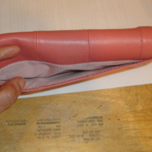 Coach Kristin Pink Leather Wallet - Picture 4 of 7